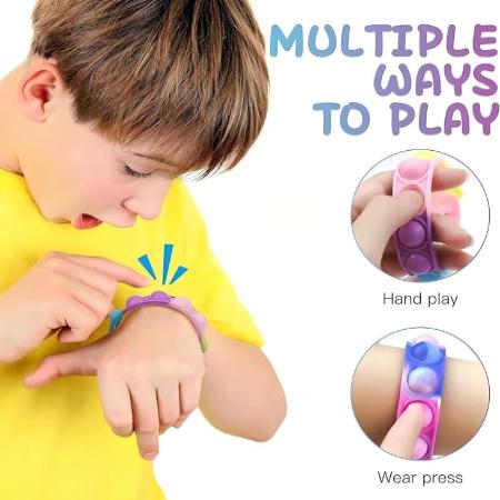 Silicone Pop It Fidget Toy - Controller Bubble Popper