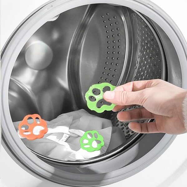 4 Pack Hair Catcher Washing Machine Pet Hair Remover - Image 5