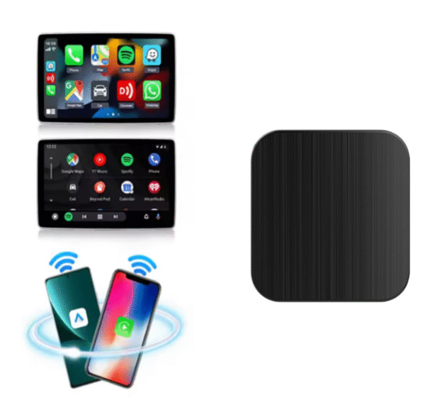 Portable Wireless CarPlay Adapter – For Audi A4 & Q5, Wired Android Auto AI Box