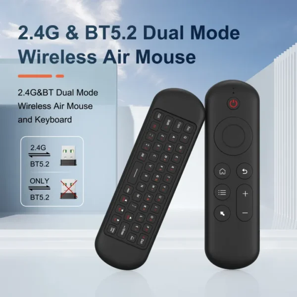 Mini BT Keyboard – Air Mouse Remote for PC/TV - Image 4